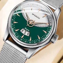 DOUBLERUN Men Dial & Bracelet Style Straps Analogue Multi Function Watch-57