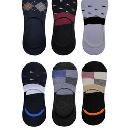 VOICI Unisex No Show Pair Of 6 Loafer Socks-image-84
