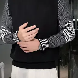 StyleCast Men Long Sleeves Shirt Collar Pullover Sweaters-picture-37