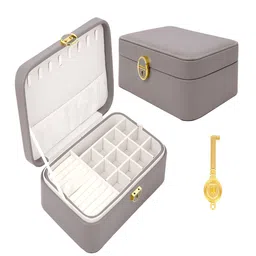KriShyam Grey Wardrobe Jewellery Organiser-picture-19
