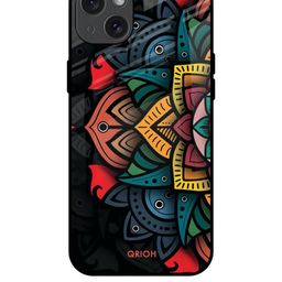 QRIOH Quirky Printed iPhone 15 Plus Back Case Mobile Accessories-image-100
