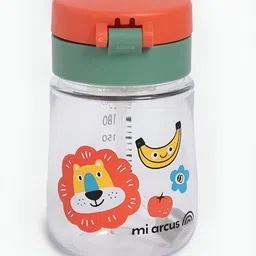 MiArcus Multicoloured Single Plastic Printed Water Bottle-32