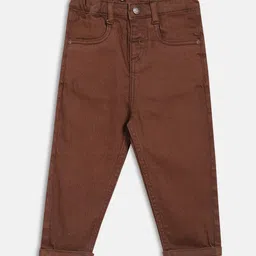 MINI KLUB Boys Regular Fit Mid-Rise Clean Look No Fade Stretchable Jeans-picture-15