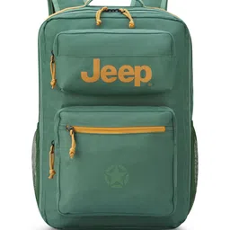 Jeep Unisex Brand Logo Backpack-25