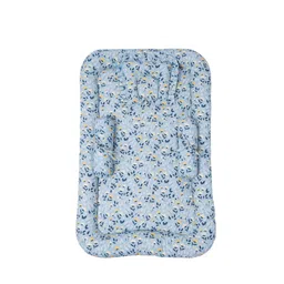 TIDY SLEEP Kids Teal Blue & Beige Printed Pure Cotton Baby Bed Set-11