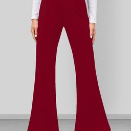 Dream Beauty Fashion Trouser-18-Dhoni Women Flared Bootcut Trousers-image-91