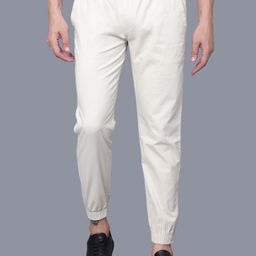 Plounge Men Slim Fit Joggers Trousers-picture-49
