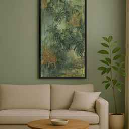 999Store Green & Yellow 1 Piece Canvas Other Wall Paintings-image-52