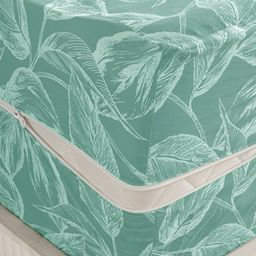 HOMEMONDE Blue Cotton Dust Mite Barrier Mattress Protector-image-15