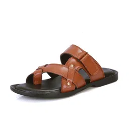 Auserio Men Round Toe Textured Sandals-picture-31