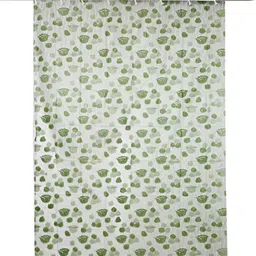 Kuber Industries Green Leaf Print ShowerCurtains image 4