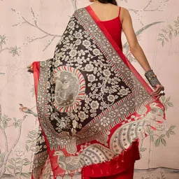 InWeave Women Regular Kurta with Palazzos & With Dupatta image 3