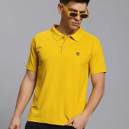 TIMBER HITCH Polo Collar Short Sleeves Cotton Casual T-shirt-picture-45