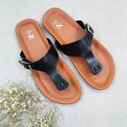 THE MADRAS TRUNK Women Colourblocked T-Strap Flats-image-95