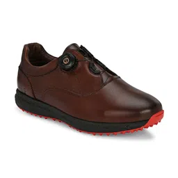 PRO ASE Men Leather Golf Shoes-21
