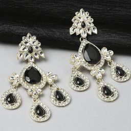 VATSALYA creation Gold-Plated Alloy Earrings-image-37