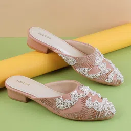 Mochi Women Embellished Comfort Sandals-53