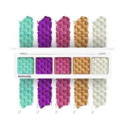 Shopaarel 5 Sparkle Color Waterproof Eyeshadow Palette - 5 gm - Crystal-16