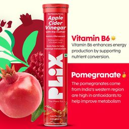 PLIX THE PLANT FIX Set Of 4 Apple Cider Vinegar With Mother ACV Tablets - 15 Tablets Each image 3