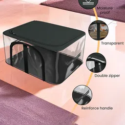 Kuber Industries Grey Set of 6 Regular Drawer Organiser Organisers image 5