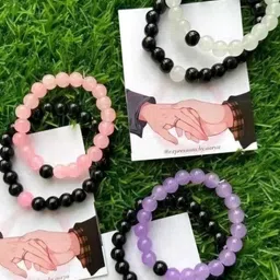RICHALE Unisex Set Of 6 Elasticated Slip-On Bracelet-picture-34