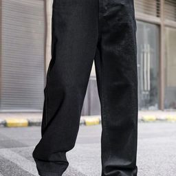 THE BEETEL HOUSE Men Baggy Mid-Rise Stretchable Denim Jeans-image-68