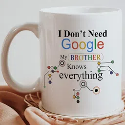 Unique Printed Coffee Mug gift for Brother and Sister - 178-10