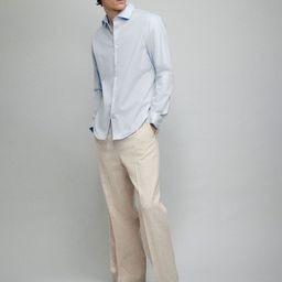 H&M Slim Fit Cotton Shirt-picture-45