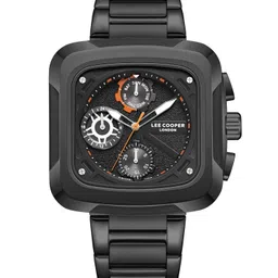 Lee Cooper Men Brass Dial & Stainless Steel Bracelet Style Straps Analogue Multi Function Watch LC08013.060-image-93