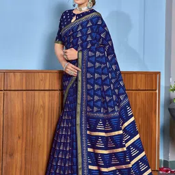 Panzora Zari Bagru Saree-image-43