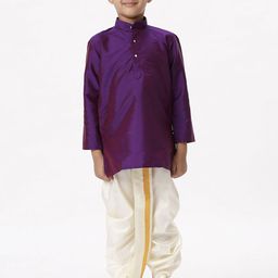 Ramraj Boys Regular Kurta with Dhoti Pants-18