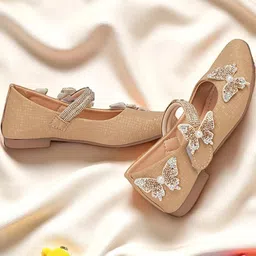 Freeplay Girls Embellished Party Bellies Flats-picture-48