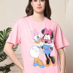 Dreambe Women Typography Printed Drop-Shoulder Sleeves T-shirt-picture-38