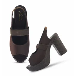 JM Looks Girls Block Sandals-46
