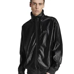 ADIDAS Originals Men Mock Collar Front-Open Sweatshirt-picture-23