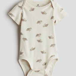 H&M Boys Printed Envelope-Neck Bodysuit-14