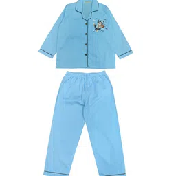 shopbloom Unisex Kids Printed Night suit-picture-5