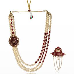 JIYANSHI FASHION Men Multi Jewellery Set-image-3