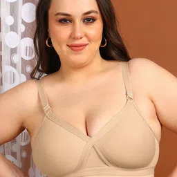 Dressberry Medium Padded Cross-Design Plus-Size Bra-picture-43