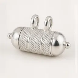 SOMYA Silver Oval Pendant-image-26