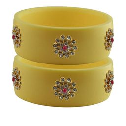 Vidhya Kangan Women Beige Bangle-image-27