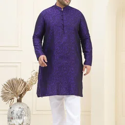 SOJANYA PLUS Men Regular Kurta with Pyjamas image 1