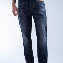 Flying Machine Men Freddie Slim Fit Mid-Rise Low Distress Light Fade Jeans-image-5
