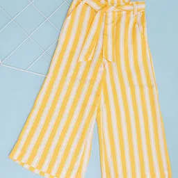 Pantaloons Junior Girls Printed Culottes Trousers-48