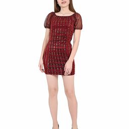 HAINAH Print A-Line Mini Dress-image-83