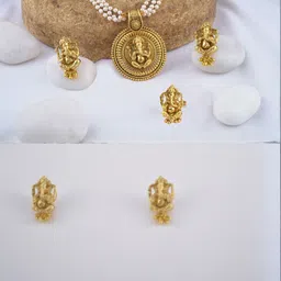 JFL - JEWELLERY FOR LESS Gold-Plated Copper Jewellery Set-picture-44