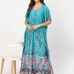 CHUI MUI Printed Maxi Nightdress-picture-1