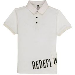 Status Quo Boys Typography Printed Polo Collar Cotton T-shirt-picture-4