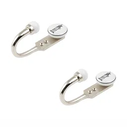 IndianShelf 2 Pcs Ceramic & Zinc Statue of Liberty Wall Hanger Hooks for Kitchen-image-59