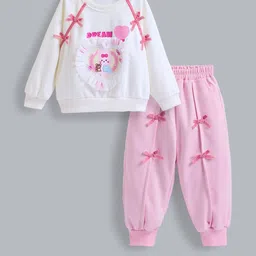 Hopscotch Girls Printed Polyester Clothing Set-picture-14